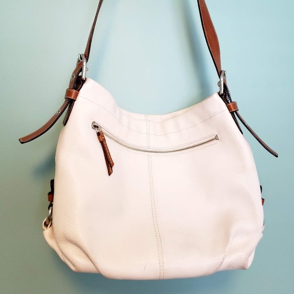 Coach white leather shoulderbag - Picture 2 of 5